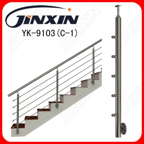 Lan can cầu thang Inox (YK-9103)