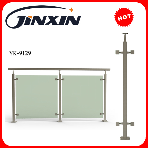 Lan can inox - kính (YK-9129)