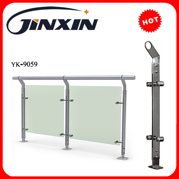 Hệ thống lan can inox - kính (YK-9059)