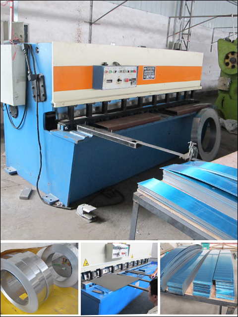 Hydraulic tilting plate shears