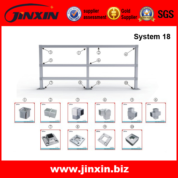 DIY Square Railing System