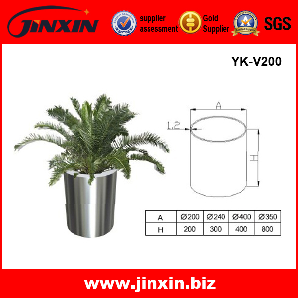 STEEL VASE YK-V200