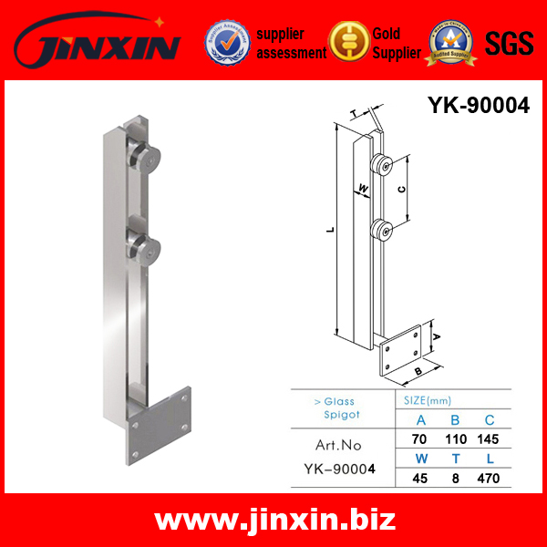 New Design Side Mounted Glass Spigot(YK-90004)