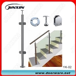 Stainless Steel Glass Handrail Balustrade(YK-02)