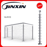 Lan can cầu thang cáp Inox (YK-9132)